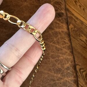 Gold link Chain Necklace